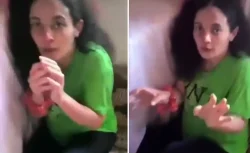 Eşini böyle dövdü! Sosyal medyadan canlı yayın yaptı