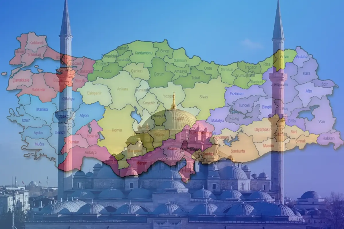 Türkiye’de en az caminin olduğu 5 ilimiz açıklandı! Sonuçlar şaşırttı